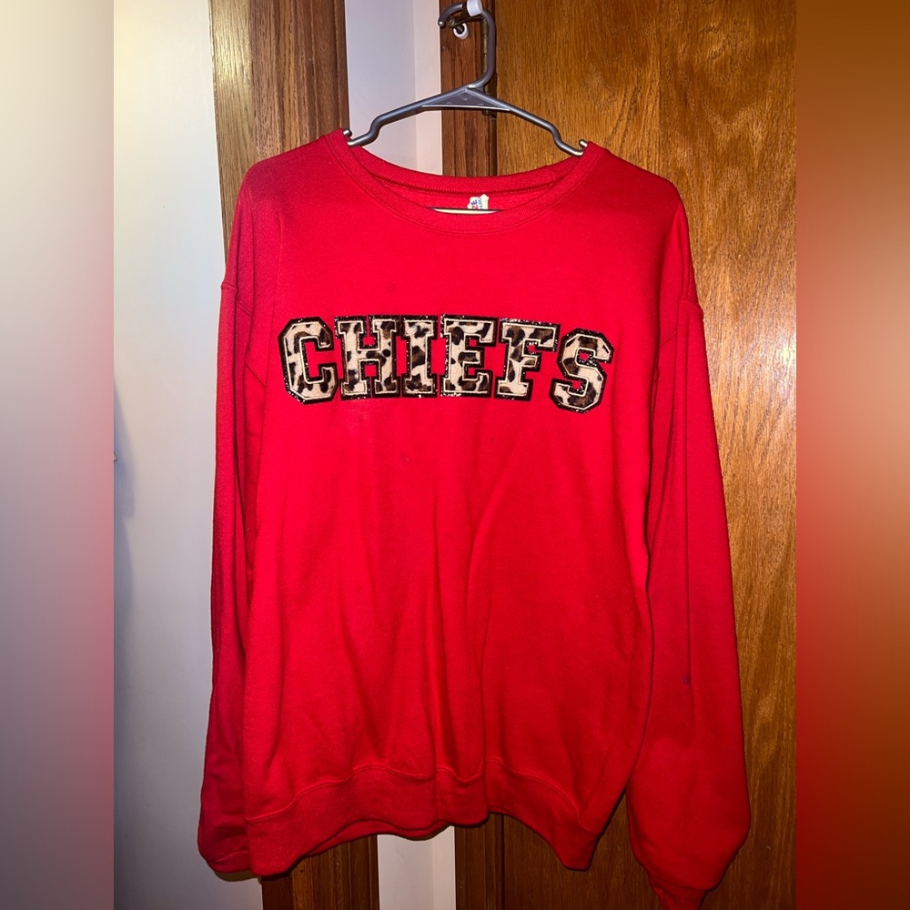 Womens Red Chiefs crewneck